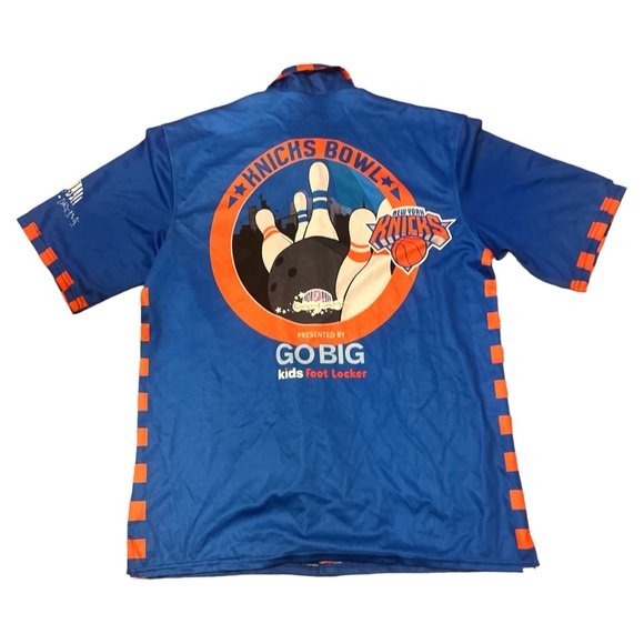 New York Knicks Bowling Jersey Mens Small RARE Knicks Bowl Garden Of Dreams - Picture 2 of 7